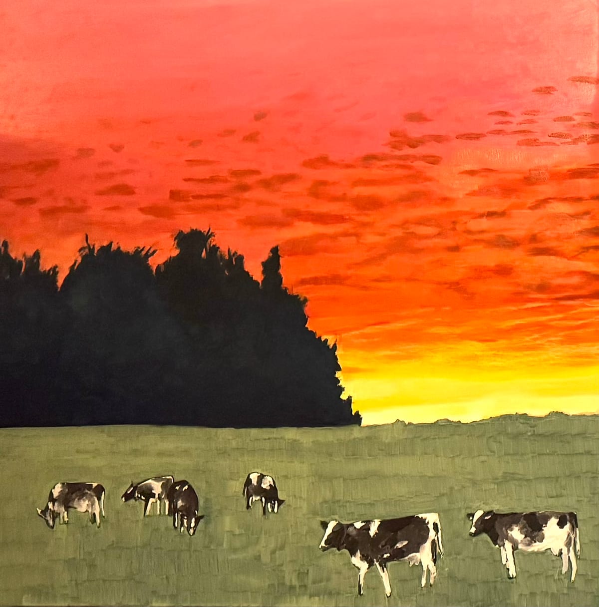 Wallon landscape - study