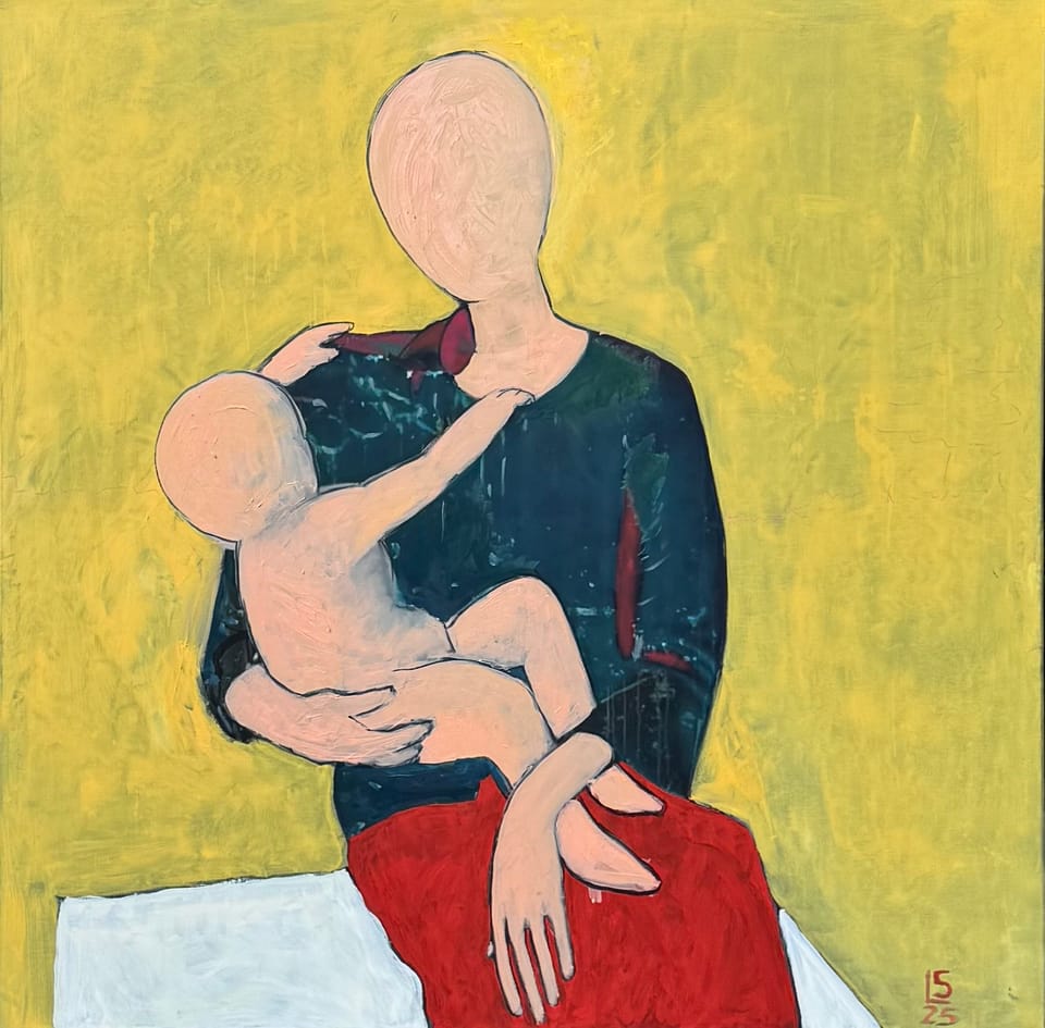 Madonna with Child - by Raffaele